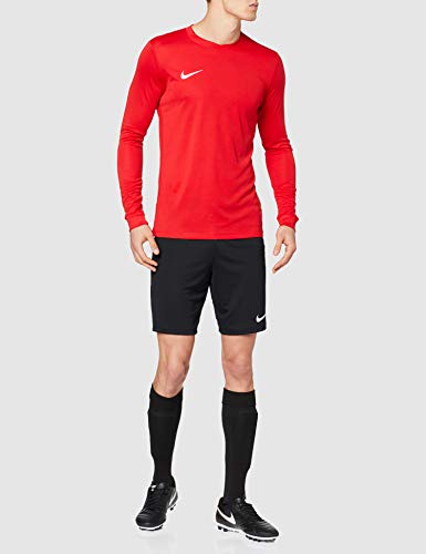 Nike LS Park Vi Jsy Camiseta de manga larga, Hombre, Rojo (University Red/White), L