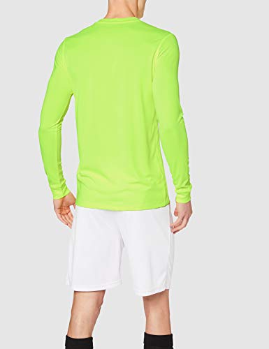 Nike LS Park Vi JSY Camiseta de manga larga, Hombre, Verde (Volt/Black), M