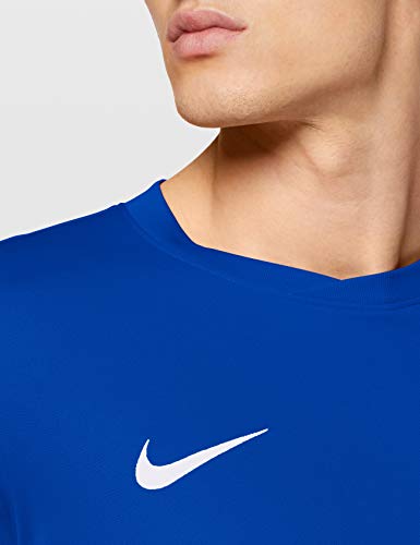 Nike LS Park Vi Jsy - Camiseta para hombre, color azul / blanco (royal blue / white), talla L