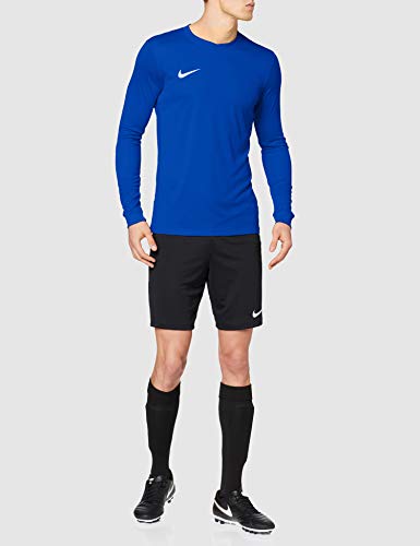 Nike LS Park Vi Jsy - Camiseta para hombre, color azul / blanco (royal blue / white), talla L