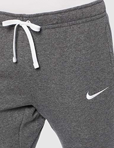 NIKE M CFD Pant FLC TM Club19 Pantalones de Deporte, Hombre, Charcoal Heathr/White/White