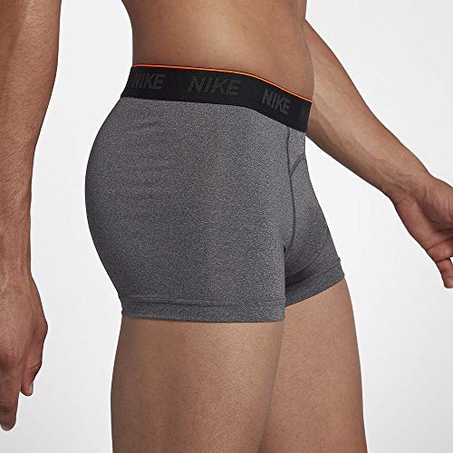 NIKE M NK Brief Trunk 2PK Boxer, Hombre, Anthracite/Anthracite, S