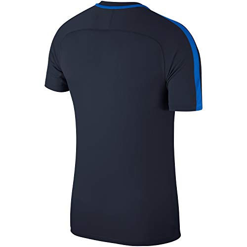 NIKE M NK Dry Acdmy18 Top SS Camiseta de Manga Corta, Hombre, Obsidian/Royal Blue/White, L