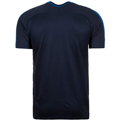NIKE M NK Dry Acdmy18 Top SS T-Shirt, Hombre, Obsidian/Royal Blue/White, M
