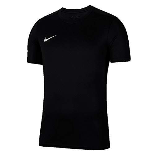 NIKE M Nk Dry Park VII JSY SS Camiseta de Manga Corta, Hombre, Black/White, L