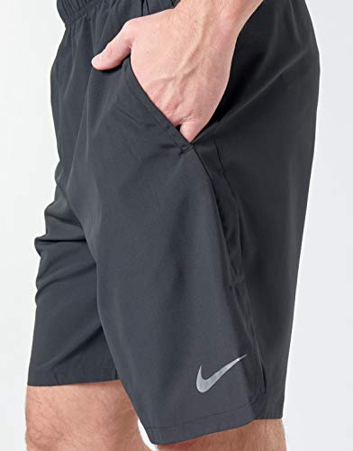 NIKE M Nk FLX Short Woven 2.0 Sport Shorts, Hombre, Black/(Dark Grey), L