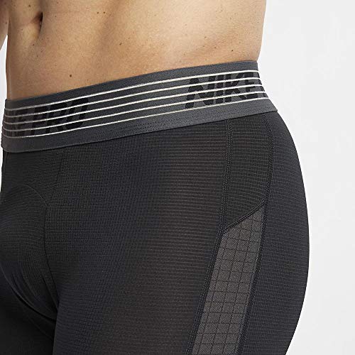 NIKE M NP BRT Short Sport Shorts, Hombre, Black/Black/Anthracite/(Dark Grey), M