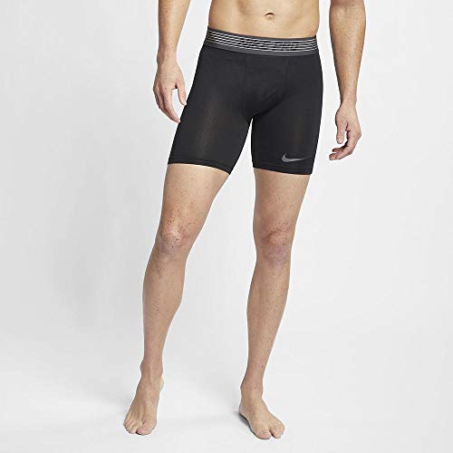 NIKE M NP BRT Short Sport Shorts, Hombre, Black/Black/Anthracite/(Dark Grey), M