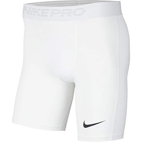 NIKE M NP Short Pantalones Cortos de Deporte, Hombre, White/Black