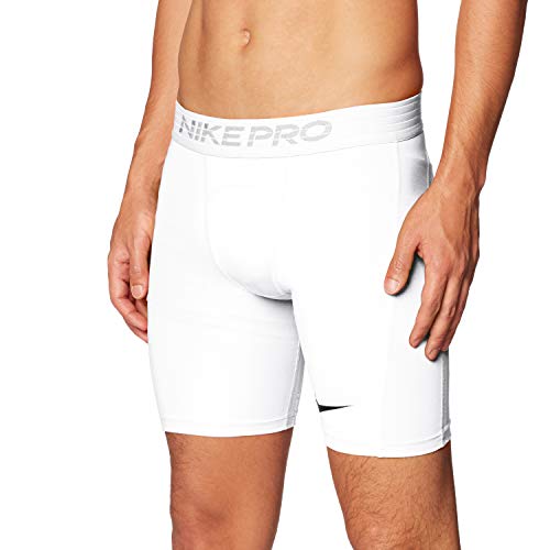 NIKE M NP Short Pantalones Cortos de Deporte, Hombre, White/Black