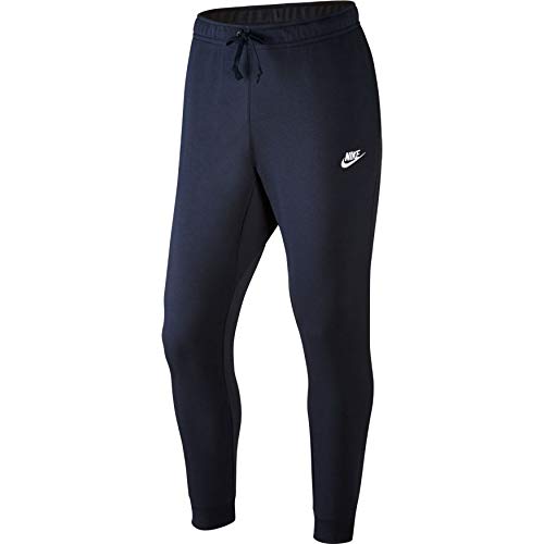 NIKE M NSW Jogger FT Club Pantalones De Deporte, Hombre, Azul (Obsidian/White), XL