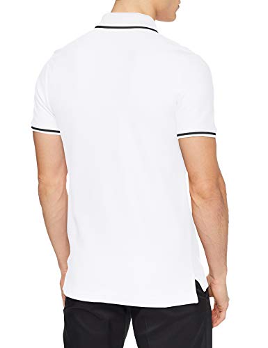 NIKE M Polo TM Club19 SS Camiseta, Hombre, Blanco (White/Black/100), XL