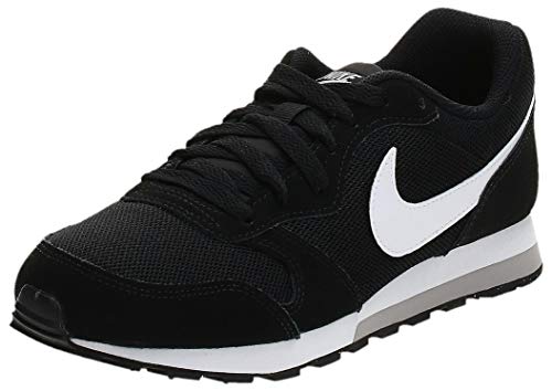 Nike MD Runner 2 GS 807316-001, Zapatillas de Running para Hombre, Negro (Black/Wolf Grey/White), 38.5 EU