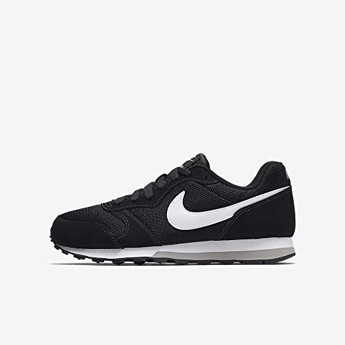 Nike MD Runner 2 (GS), Zapatillas de Running para Hombre, Negro (Black/Wolf Grey/White), 38 EU