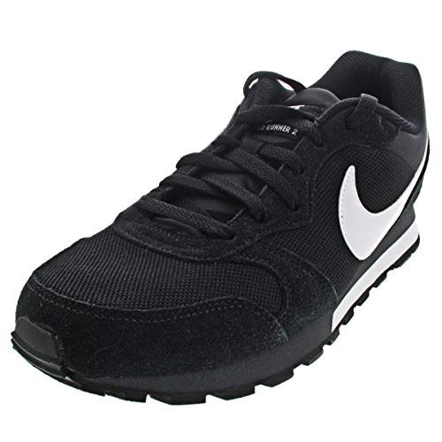 Nike MD Runner 2, Zapatillas para Hombre, Black/White Anthracite, 44.5 EU