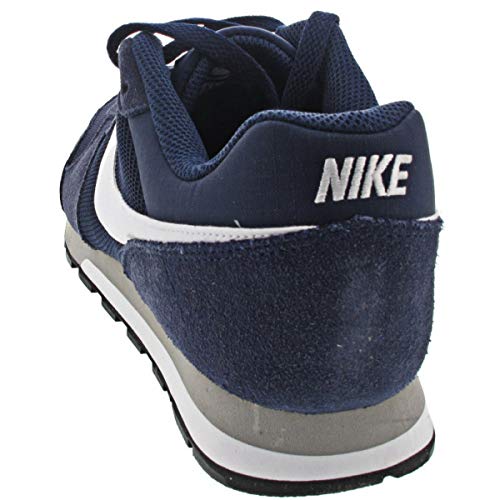 Nike MD Runner 2, Zapatillas para Hombre, Midnight Navy/White/Wolf Grey, 43 EU