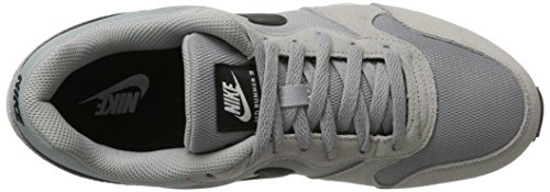 Nike MD Runner 2, Zapatillas para Hombre, Wolf Grey/Black/White, 41 EU