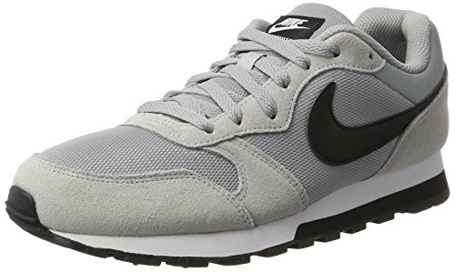 Nike MD Runner 2, Zapatillas para Hombre, Wolf Grey/Black/White, 41 EU