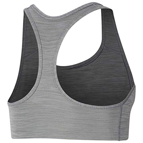 NIKE Med Pad Bra Sujetador de Deporte, Mujer, Smoke Grey/Pure/ (Black), XS