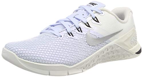 Nike Metcon 4 Xd, Zapatillas de Deporte para Mujer, Multicolor (Half Blue/Metallic Silver/Sail/Black 400), 42 EU