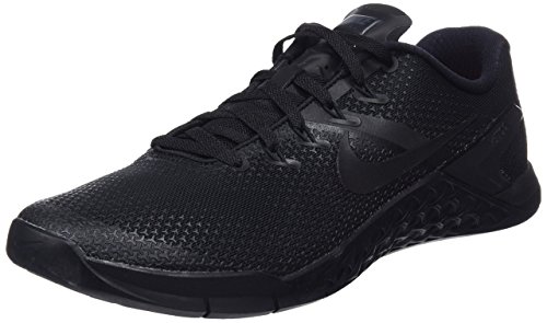 Nike Metcon 4, Zapatillas de Gimnasia para Hombre, Negro (Black/Black/Black/Hyper Crimson 001), 47.5 EU