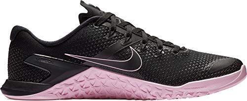 Nike Metcon 4, Zapatillas de Trail Running para Hombre, Multicolor (Black/Black/Pink Foam/Gunsmoke 011), 44.5 EU