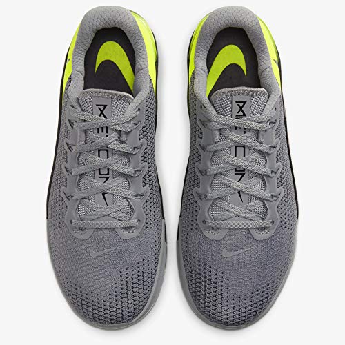 Nike Metcon 5 Aq1189-017 - Zapatillas de entrenamiento para hombre, Gris (Gris partícula/Gris Oscuro Gris -apenas Volt), 45.5 EU