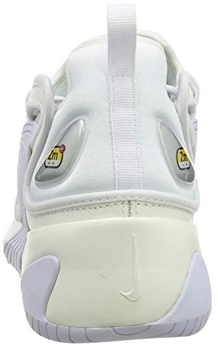 Nike Nike Zoom 2k Zapatillas Hombre, Blanco (Sail/White-Black), 45 1/2 EU