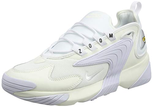 Nike Nike Zoom 2k Zapatillas Hombre, Blanco (Sail/White-Black), 45 1/2 EU