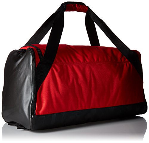 NIKE Nk Brsla M Duff Bolsa de Deporte, Hombre, Rojo (University Red/Black/White), Talla Única