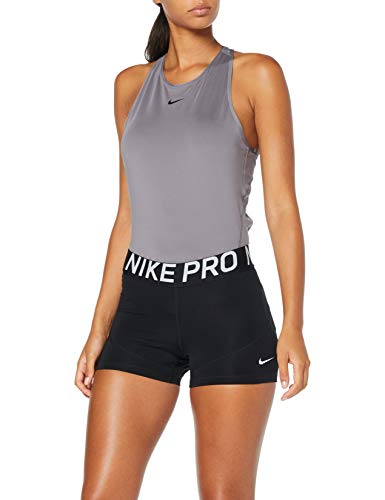 Nike NP Short Pantalones Cortos, Mujer, Negro (Black/Black/White), S