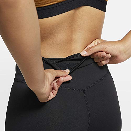 NIKE One Ladies Capris Leggings, Mujer, Negro (Black/White), S