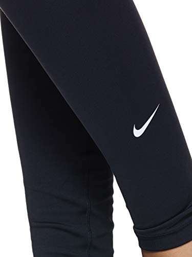 NIKE One Mallas, Mujer, Negro (Black/White), M