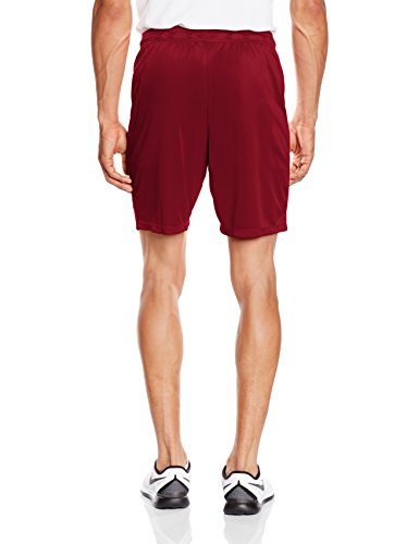 Nike Park II Knit Short NB Pantalón corto, Hombre, Rojo/Blanco (Team Red/White), XL