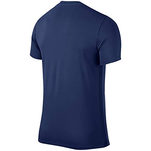 Nike Park VI Camiseta de Manga Corta para hombre, Azul (Midnight Navy/White), M