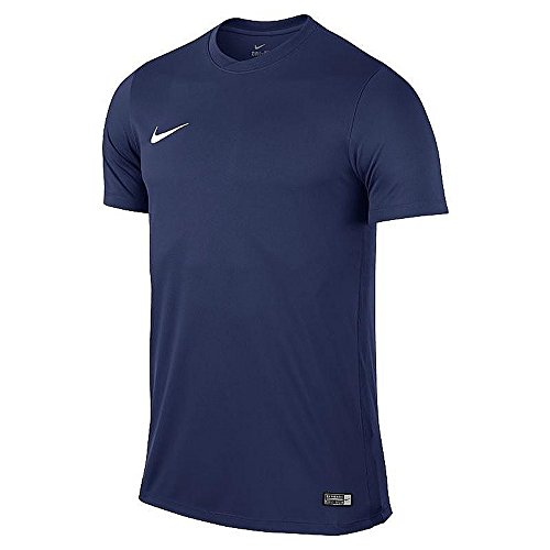 Nike Park VI Camiseta de Manga Corta para hombre, Azul (Midnight Navy/White), M