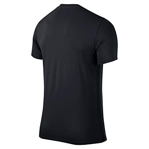 Nike Park VI Camiseta de Manga Corta para hombre, Negro (Black/White), L