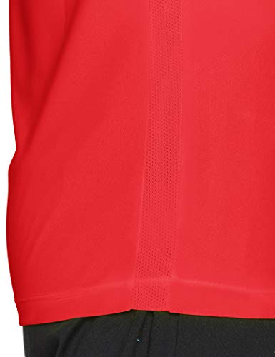 Nike Park VI Camiseta de Manga Corta para hombre, Rojo (University Red/White), L