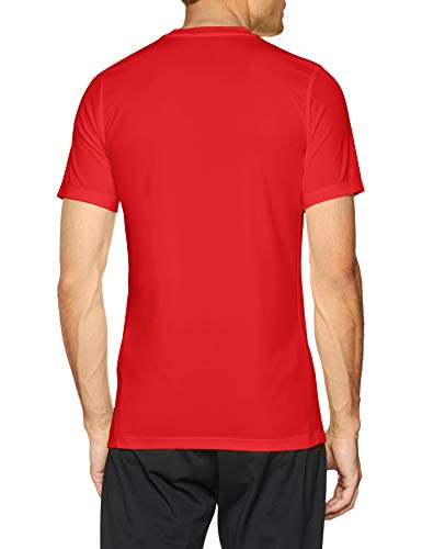 Nike Park VI Camiseta de Manga Corta para hombre, Rojo (University Red/White), M