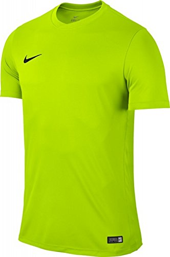 Nike Park VI Camiseta de Manga Corta para hombre, Verde (Hyper Verde/Black), L