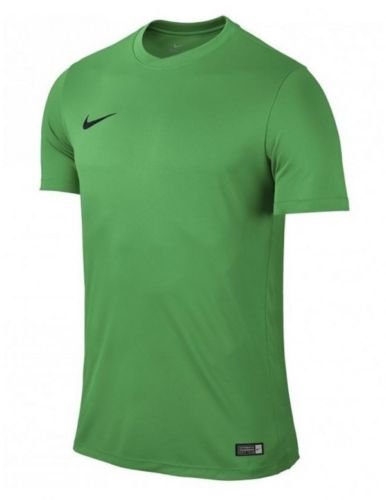 Nike Park VI Camiseta de Manga Corta para hombre, Verde (Hyper Verde/Black), L