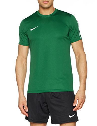 NIKE Park18 Training Top Camiseta, Hombre, Pine Green/White/White, S