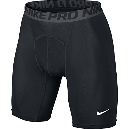 Nike Pro 6" - Pantalón corto para hombre, color Negro (Black/Dark Grey/White), talla M