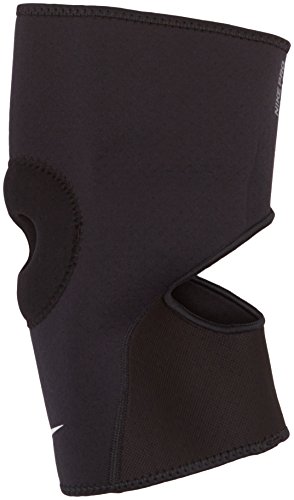 NIKE Pro Combat Vendaje Open Patella Knee Sleeve 2.0 Negro Negro Talla:Large