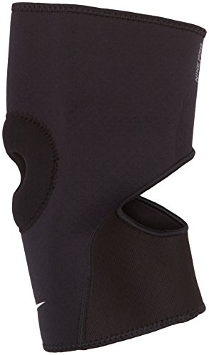 NIKE Pro Combat Vendaje Open Patella Knee Sleeve 2.0 Negro Negro Talla:Medium