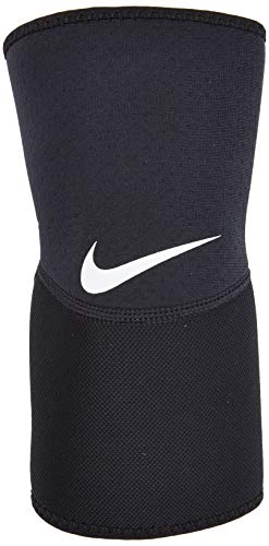 Nike Pro Elbow Sleeve 2.0 - Codera para adulto (talla S), color negro y blanco