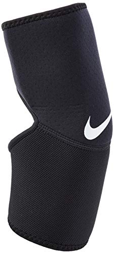Nike Pro Elbow Sleeve 2.0 - Codera para adulto (talla S), color negro y blanco