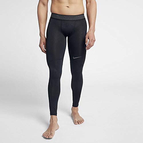 NIKE Pro Hypercool Tights Mallas Deportivas, Black/Black/Dark Grey, XL para Hombre