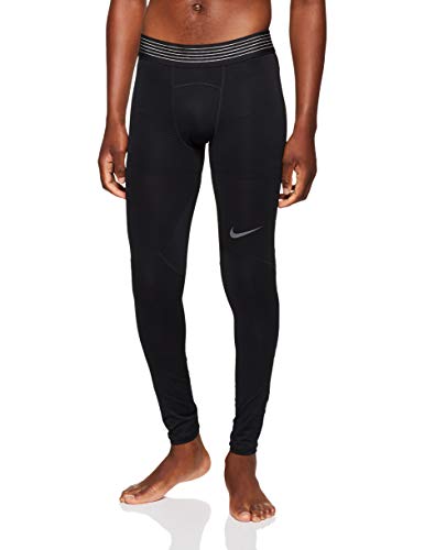 NIKE Pro Hypercool Tights Mallas Deportivas, Black/Black/Dark Grey, XL para Hombre