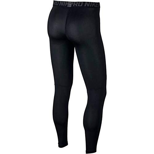 NIKE Pro Tights Leggins, Hombre, Negro (Black/Anthracite/White), S